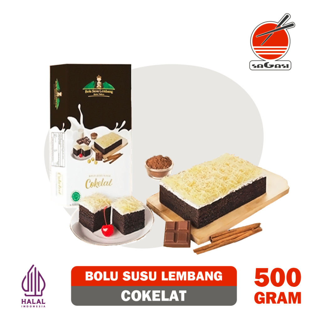 Kue Bolu Susu Lembang HN Cokelat