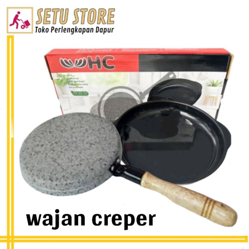 Wajan crepes HC cetakan kulit risol lumpia dadar gulung krepes Galaxy creper anti lengket crepes pan