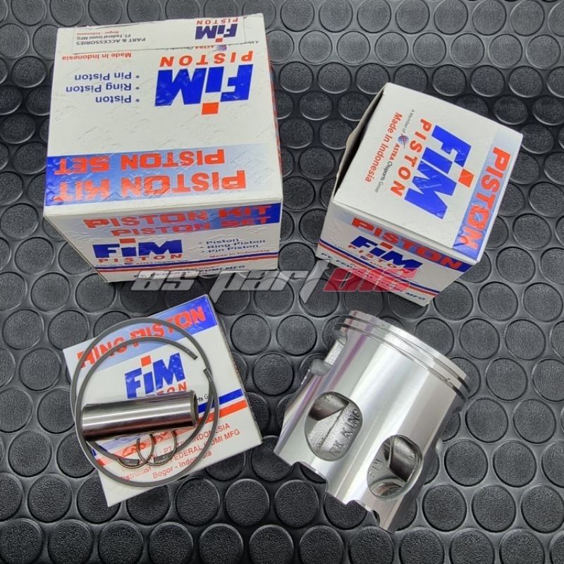PISTON KIT FIM RX KING PIN16 FIM43 STD - 400 PISTON KIT RX KING FIM MADE IN INDONESIA