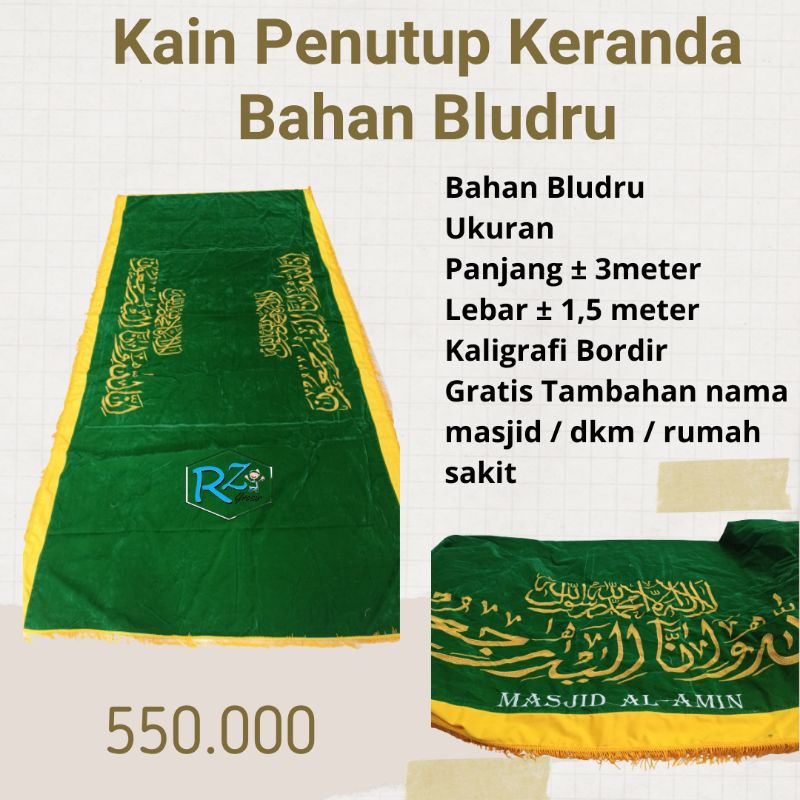 rz grosir kain keranda bahan Bludru