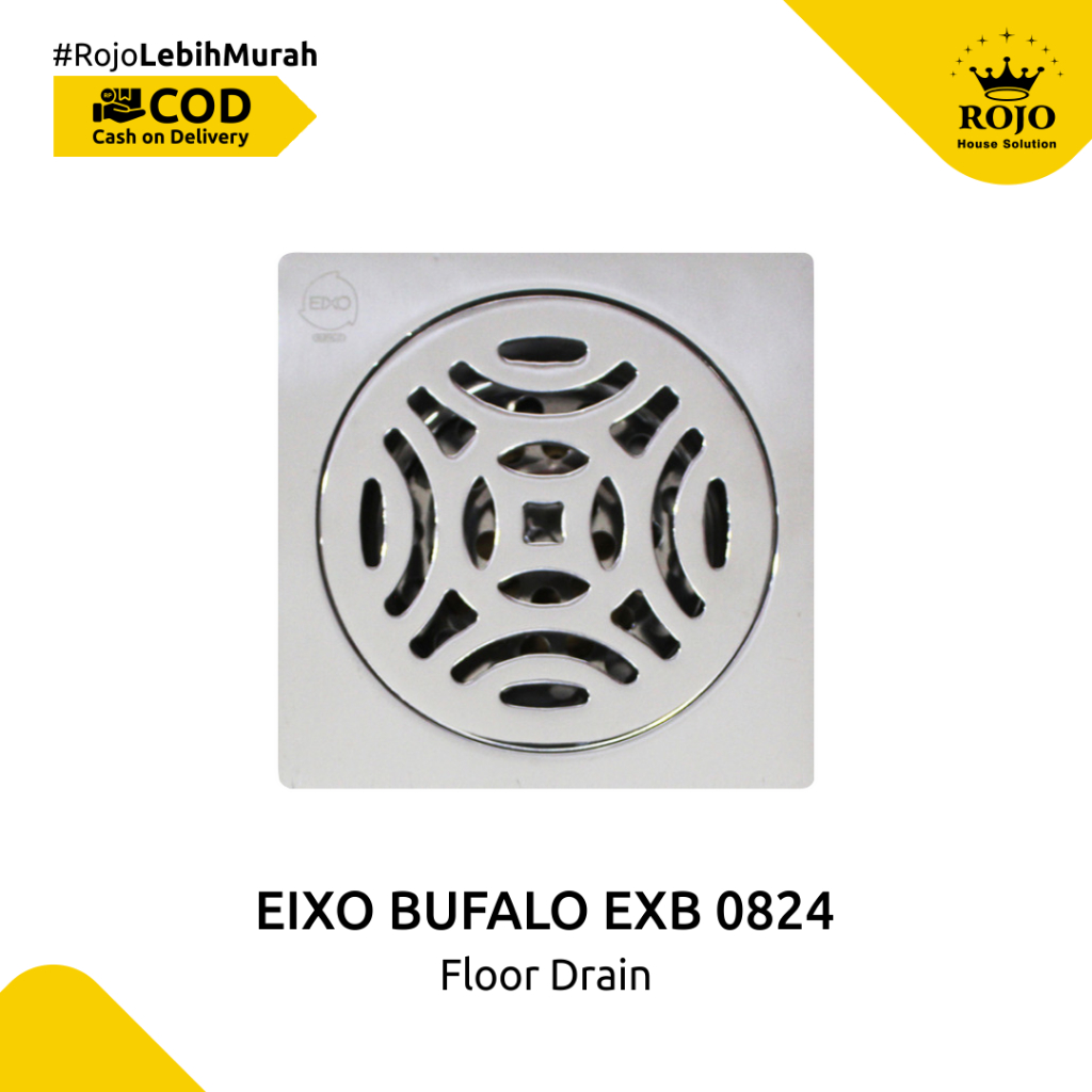Eixo Bufalo EXB 0824 Floor Drain Stainless