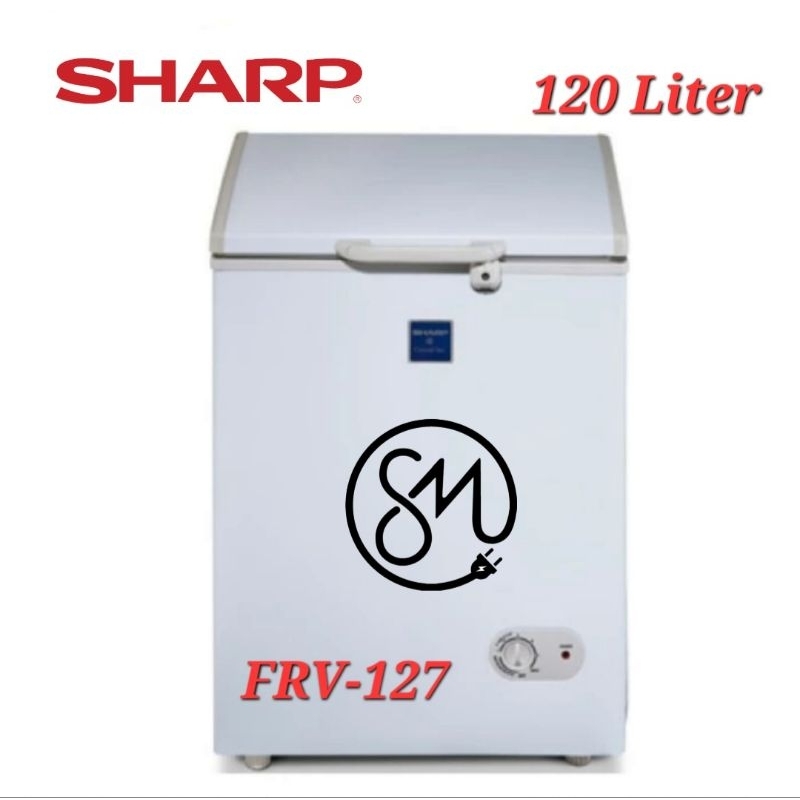 Chest Freezer Box Sharp FRV-127 120 Liter FRV127