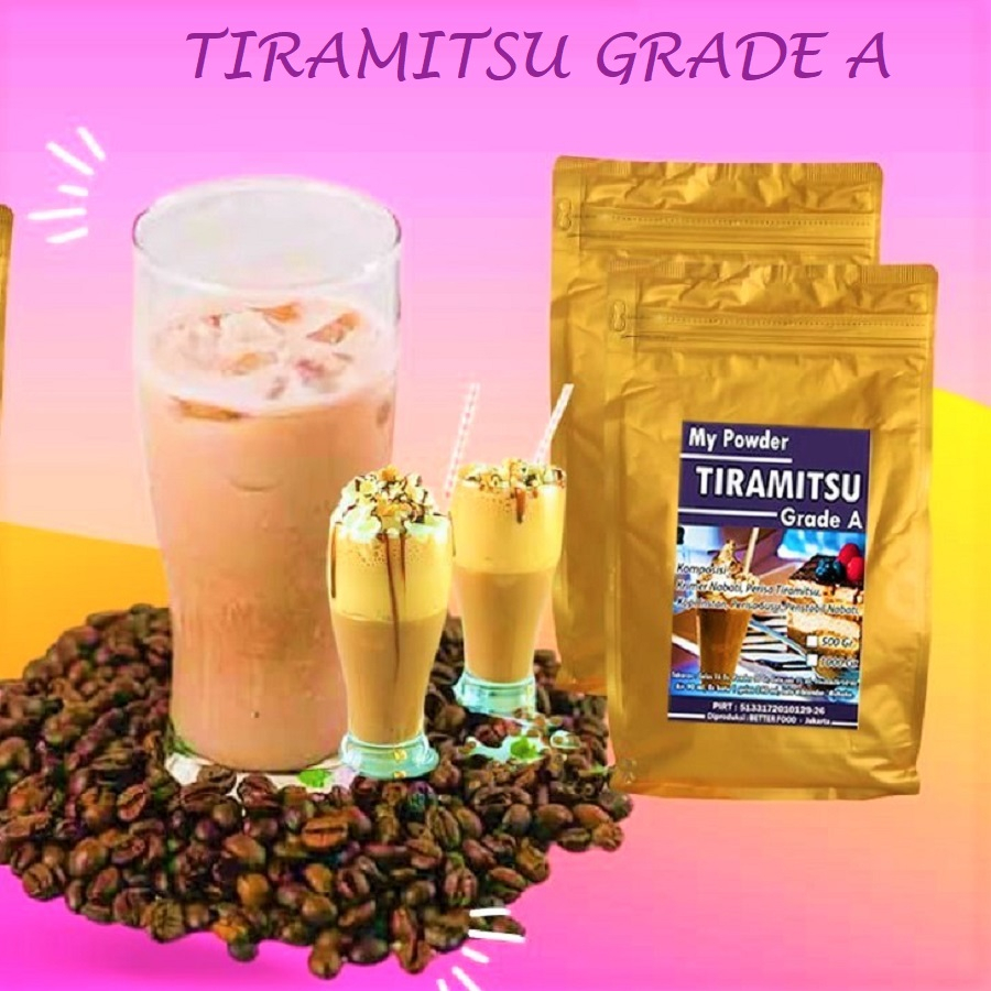 

My Powder Minuman Rasa Tiramitsu Grade A 1 Kg