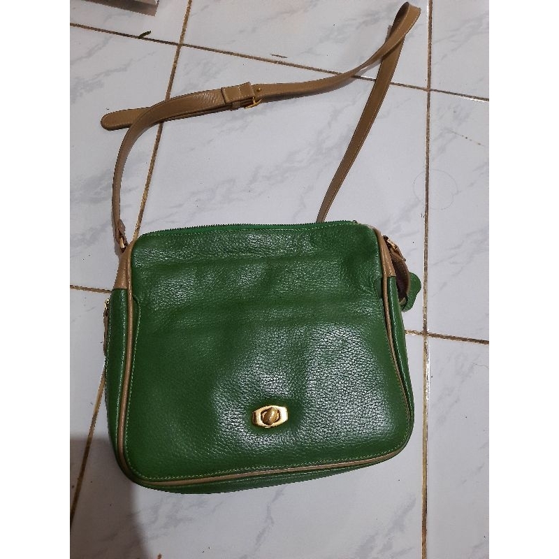 Tas Papillon Slempang Hijau Original