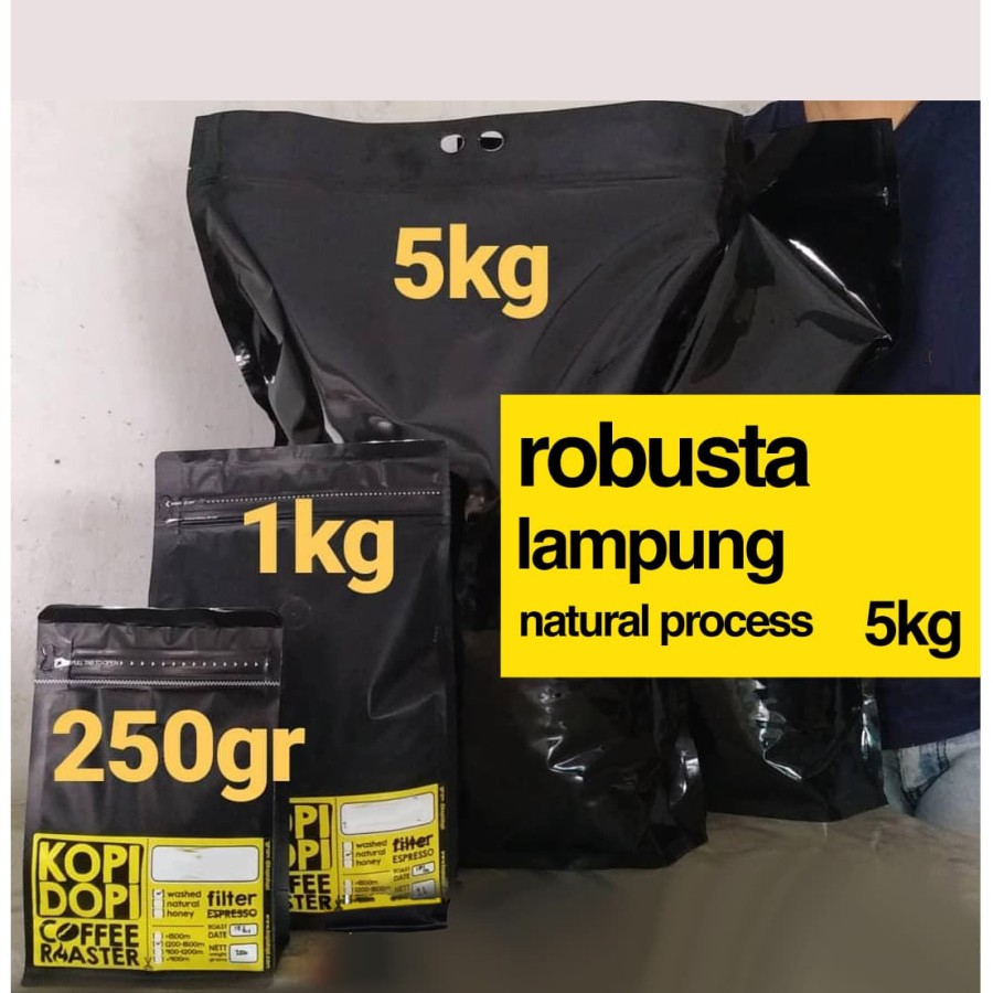

Kopi Robusta Lampung 5 kg