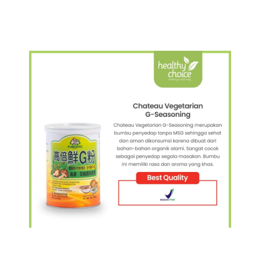 

Chateau Vegetarian G-Seasoning 250 gr