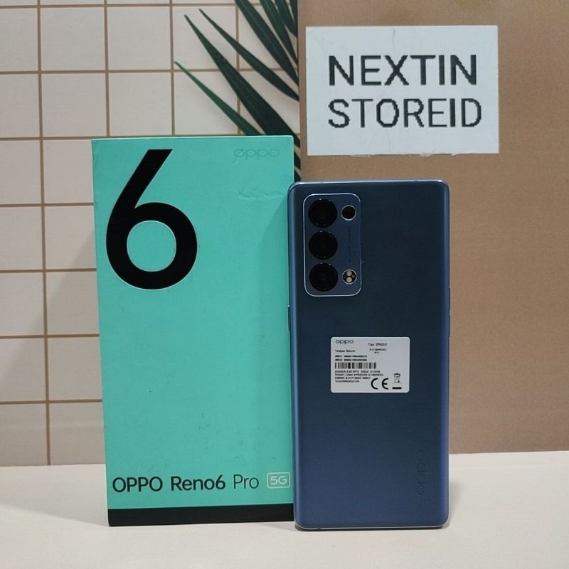 Oppo Reno 6 Pro 5G 12/256 Second Fullset Original