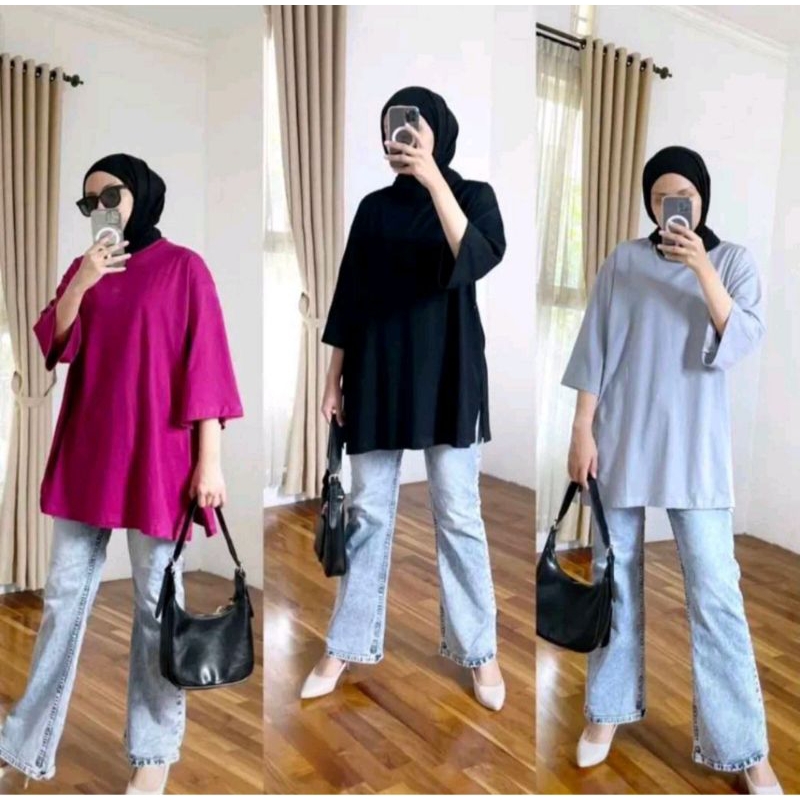 OVERSIZE ZARA / atasan oversize / kaos jumbo