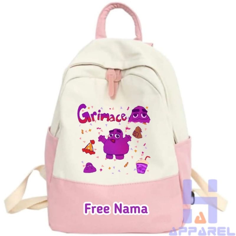 TAS RANSEL ANAK GRIMACE SHAKE MCD
