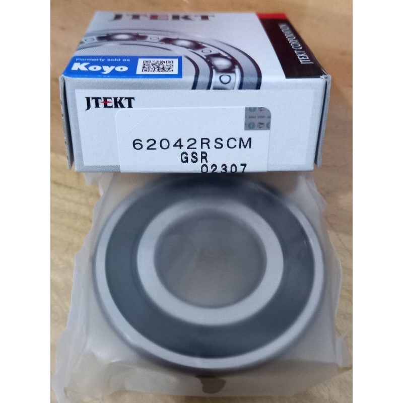 Ball bearing 6204 2RSCM KOYO Original