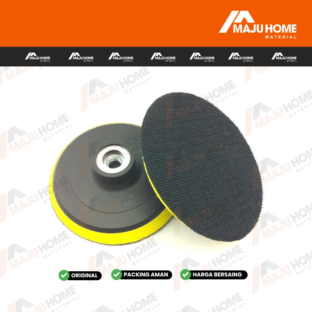 Profix Wanly Tatakan Amplas Velcro Pad Gerinda 4" Inch