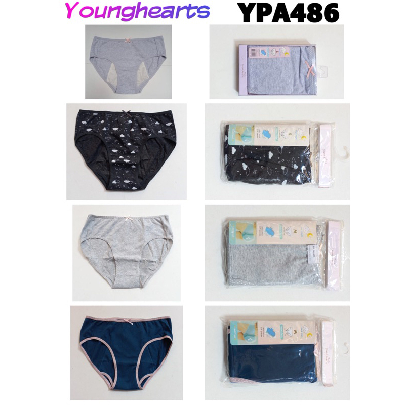 YPA486 celana dalam mens sanitary panty young hearts katun XL