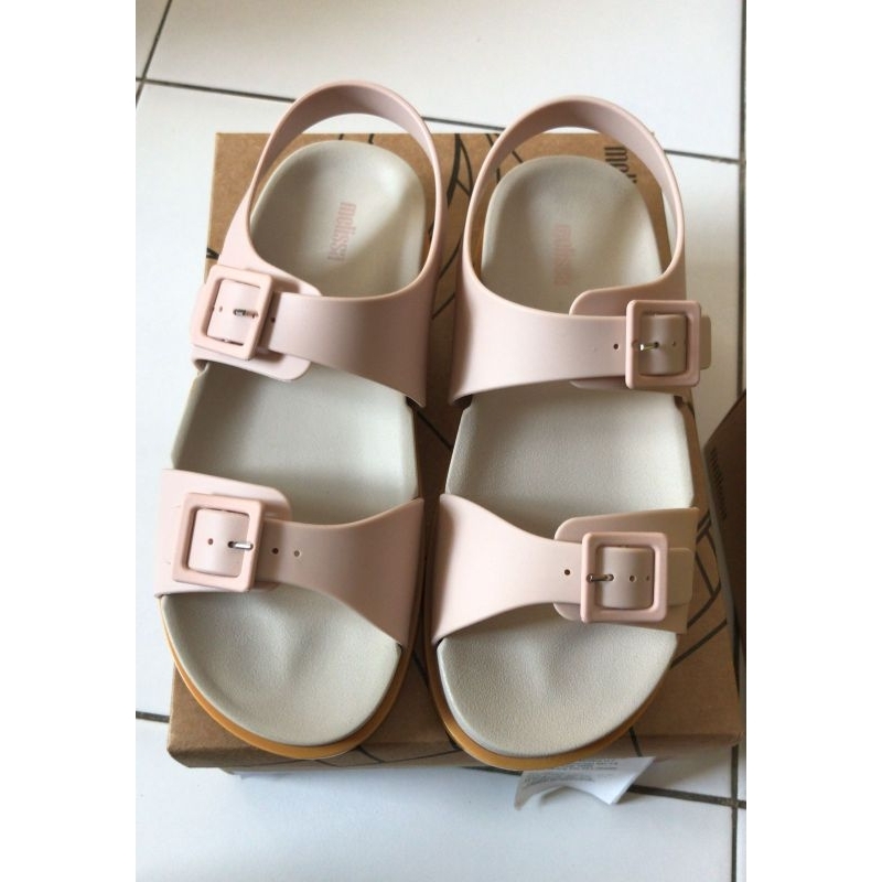 PRELOVED Melissa Wide Platform Ad Caramel Beige Pink