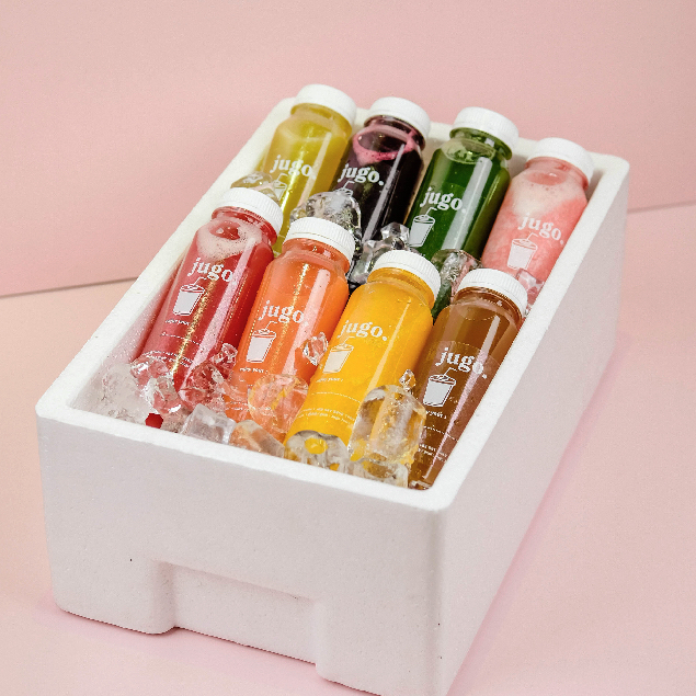 

Ice box of 16 bottles