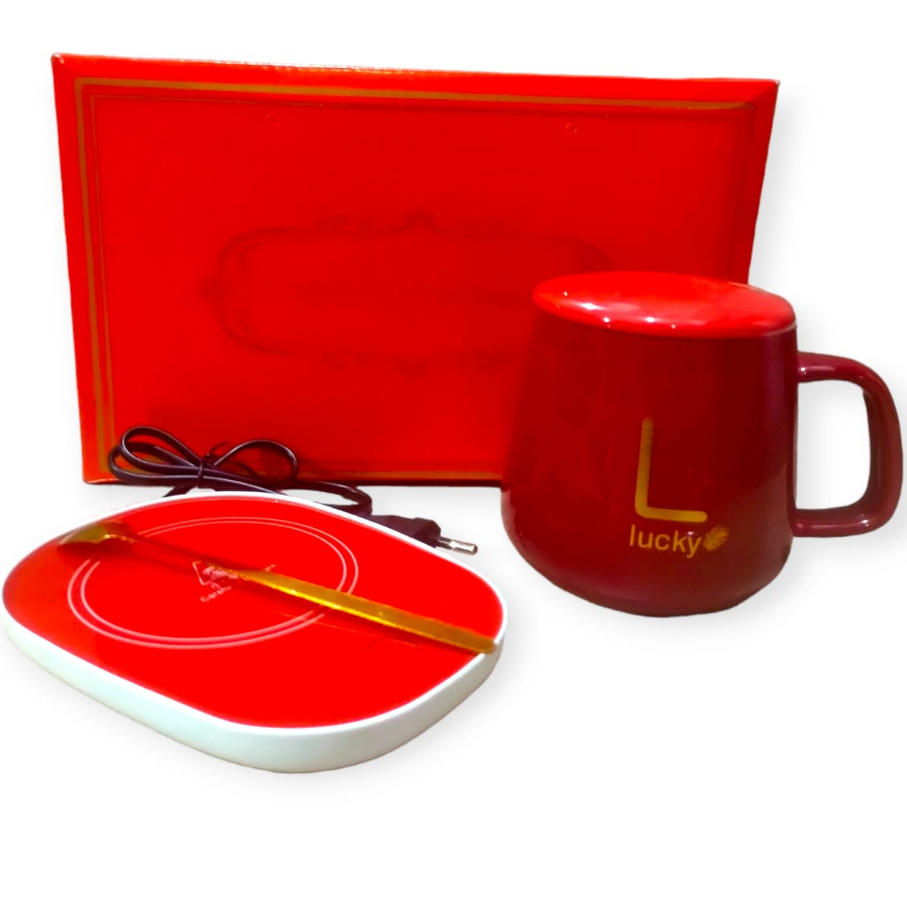 

2Xbtygneal Sakha Snack ) Mug Elektrik Cangkir Set Keramik Pemanas Air Penghangat Kopi Susu Teh