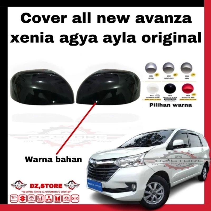 Cover Spion Mobil Toyota All New Avanza Xenia Agya Ayla 2012 2013 2014 2015 2016 2017 2018 Original 