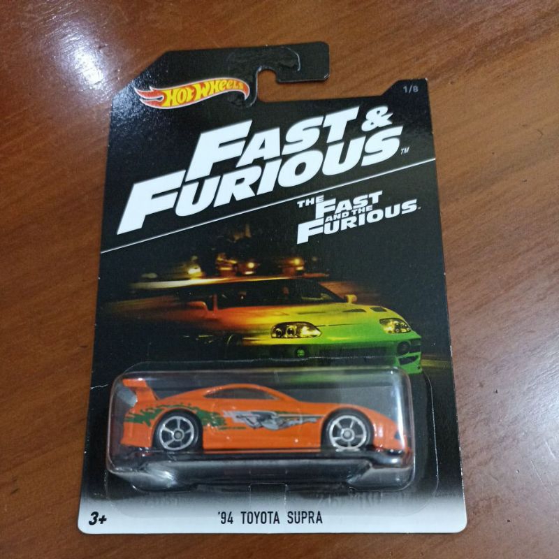 Hot Wheels The Fast And The Furious 94 Toyota Supra