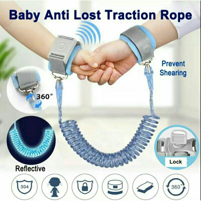 BabyPlay Harness Balita Tali Tangan Anti Lost Wrist Link Kids bah25 fg-8201