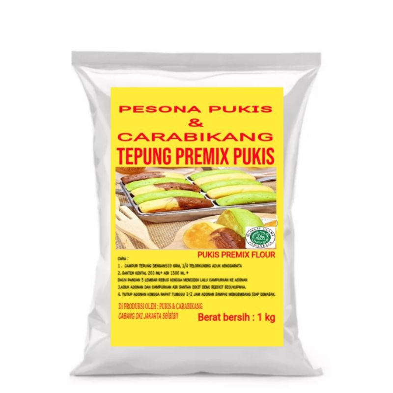 

TEPUNG PREMIX PUKIS SUPER MANIS 1 KG