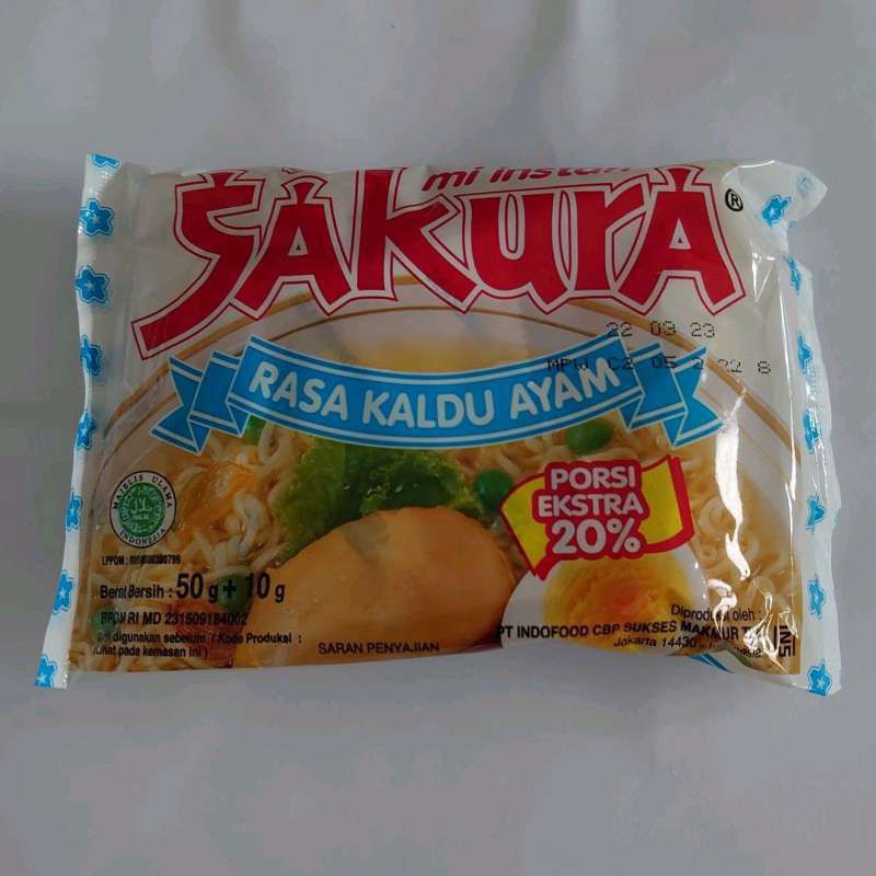 

mie sakura kaldu ayam