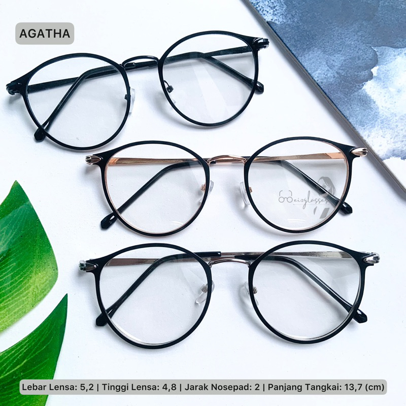 Frame Kacamata Kode Agatha || 1326
