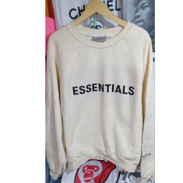 Essentials fear of god FOG crewneck sweater cn