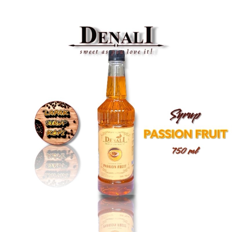 

Denali - passion fruit syrup 750ml - sirup minuman rasa markisah