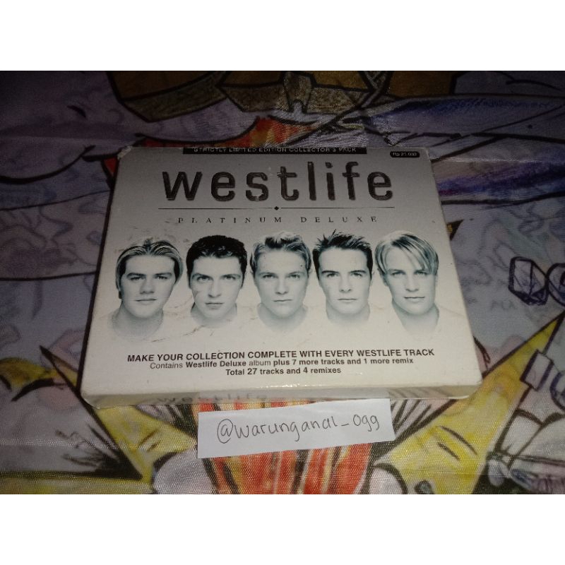 KASET PITA Westlife - platinum deluxe edition