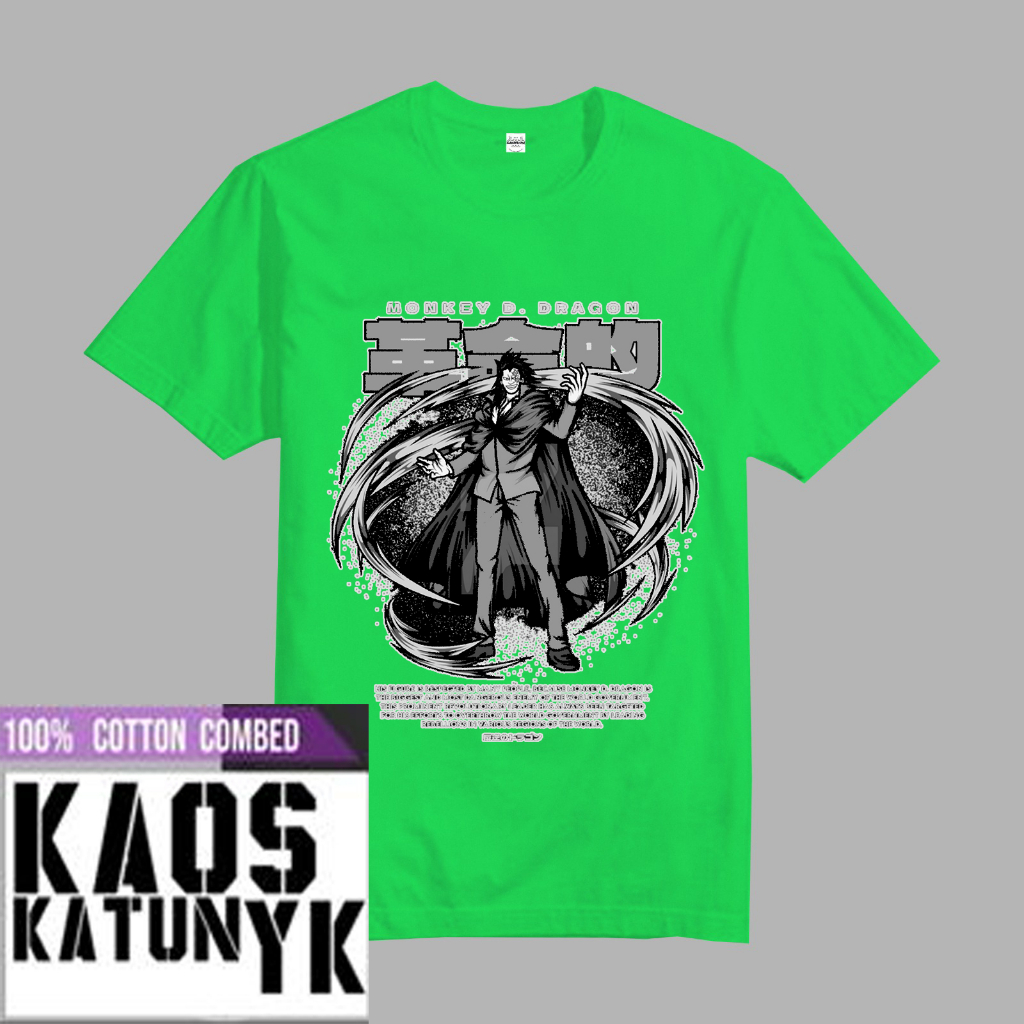 Kaos Distro one piece monkey d dragon
