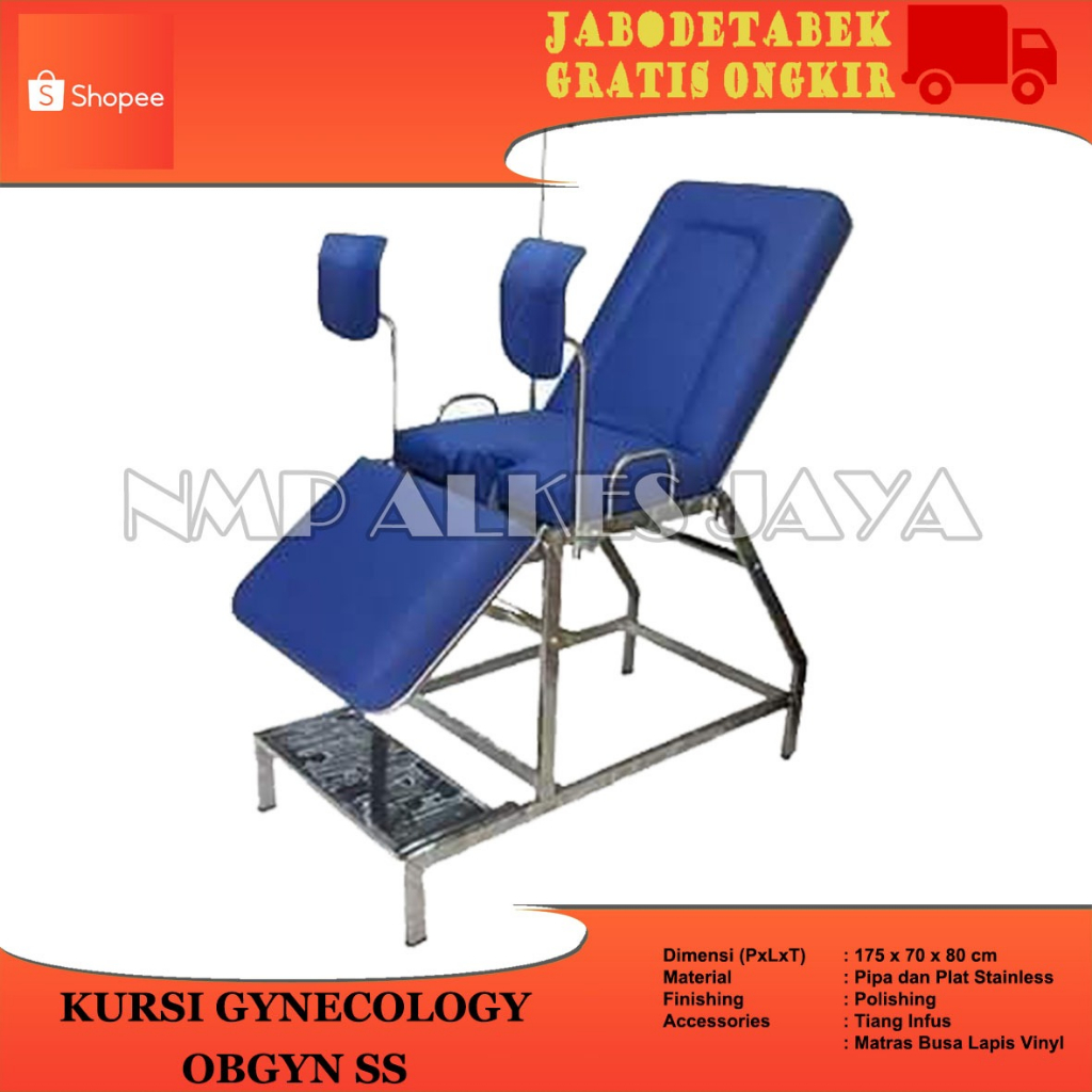 Kursi Gyncologi / Obgyn Bed Obgyn Ginekolog stainless