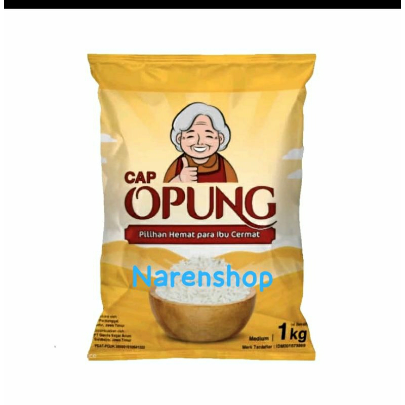 

Beras Cap Opung 1kg x 2
