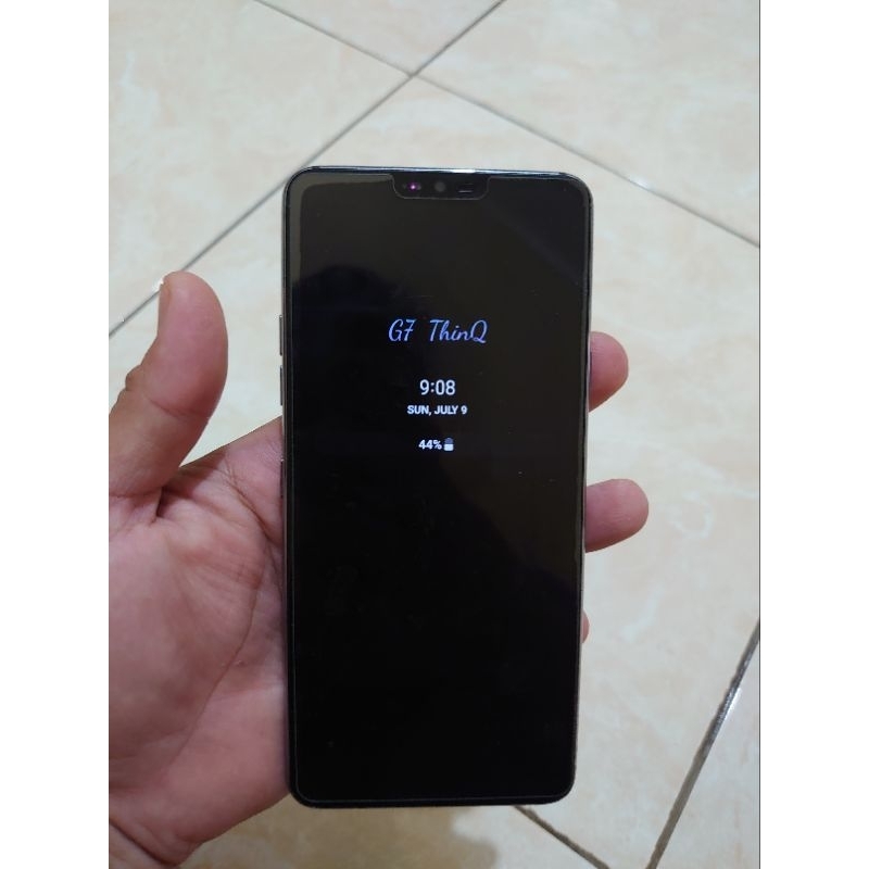 LG G7 thinq ram 4/64 minus wifi only sama backdoor pecah lainnya normal