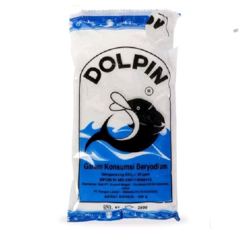 

Garam dapur dolphin 250 gr
