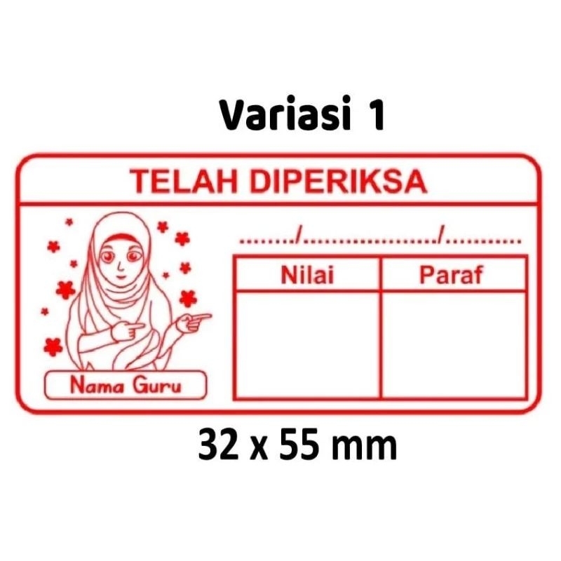 

Stempel Penilaian Guru