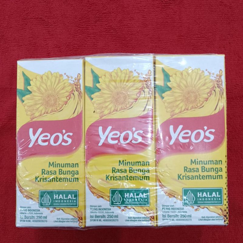 

YEOS TEA BUNGA KRISANTEMUM 250GR X 6PC