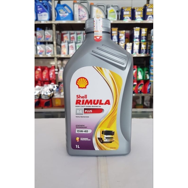 Oli Shell Rimula R4 Plus 1 liter