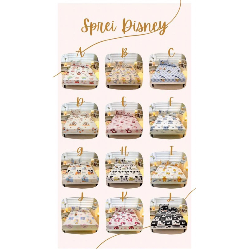Sprei Disney