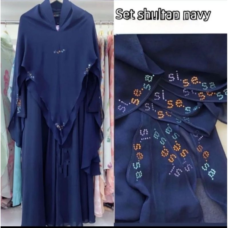 gamis sisesa 1 set Ready