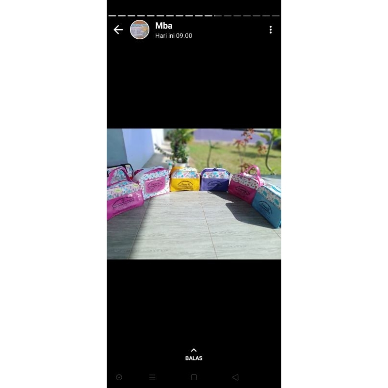 Tas partus souvenir bidan