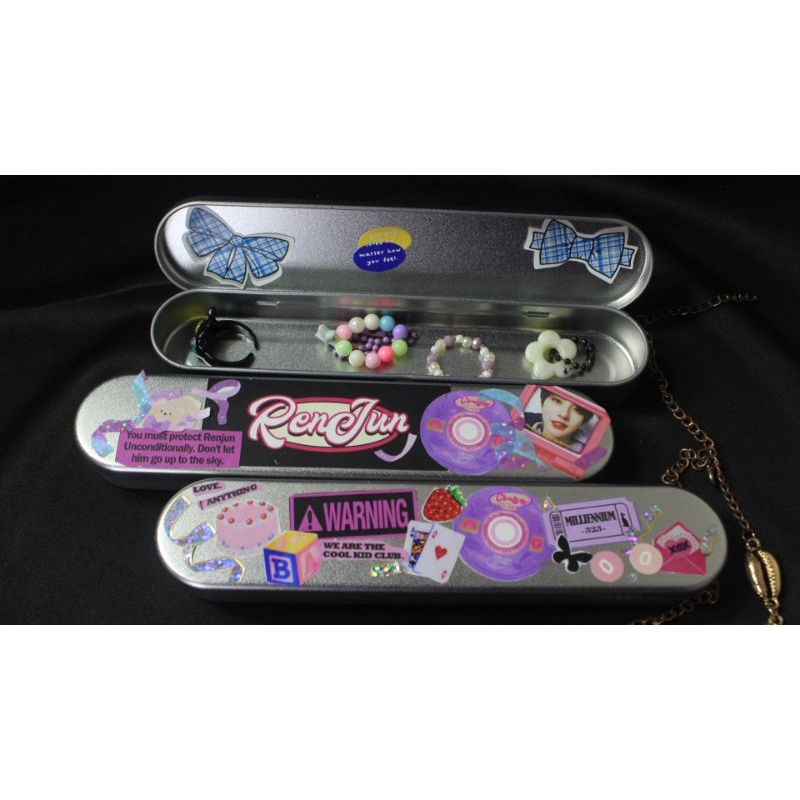 

MINI TIN CASE - JEWEL CASE - PENCIL CASE MINI