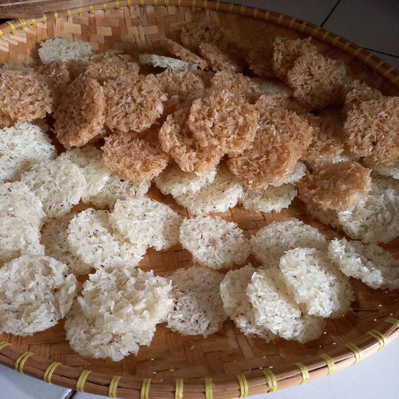 

Ranginang Rasa Terasi ( Coklat )