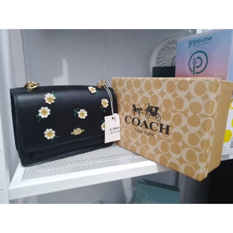 JUAL SHOULDER BAG WANITA COACH FLORAL ON SALEE
