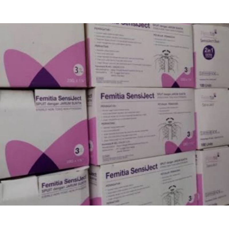 femitia sensiject spuit 3 cc