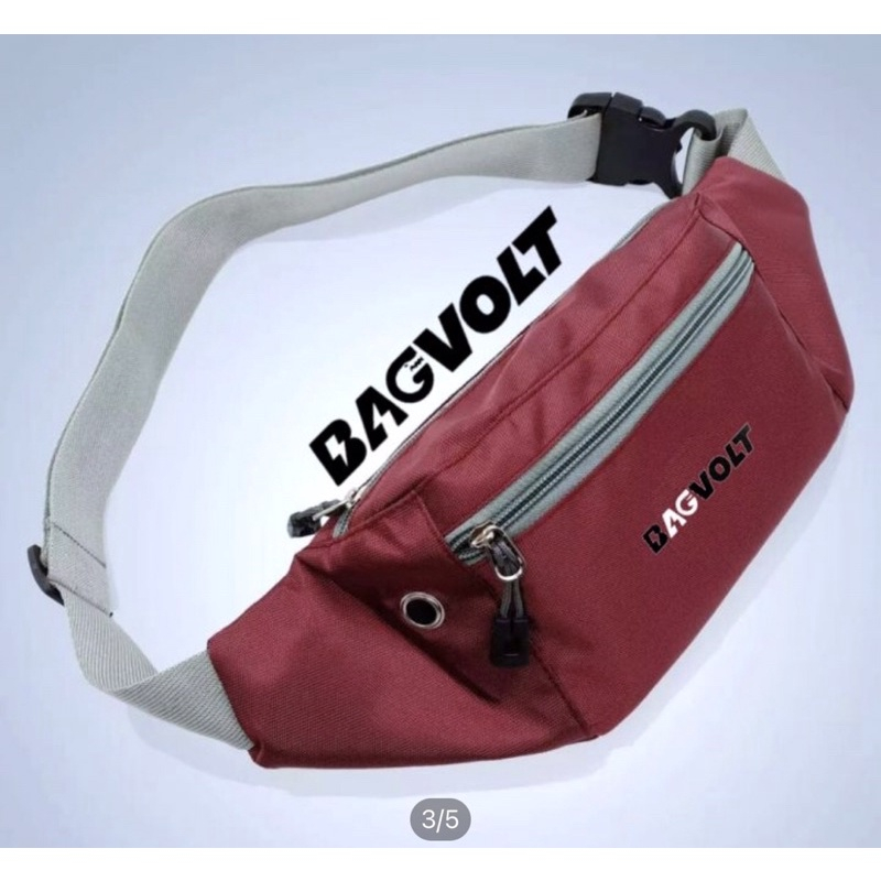 TAS WAISTBAG TAS PRIA SELEMPANG WAISTBAG OVAL