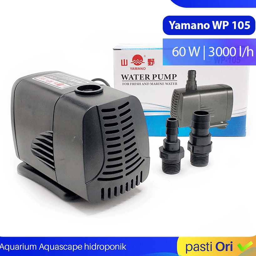 ACI - YAMANO WP 105 WP105 WP-105 Pompa Air Celup Pompa Kolam Aquarium / hidroponik / aquaponik