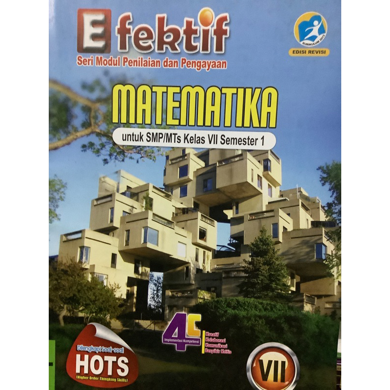 LKS EFEKTIF MATEMATIKA UNTUK SMP KELAS 7 SEMESTER 1 K13 EDISI REVISI