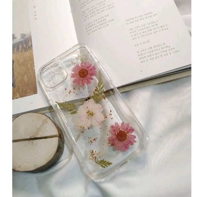 FLOWER RESIN CASE//Case All Type Hp Bunga High Quality Iphone Samsung Oppo Vivo Realme Redmi Infinix