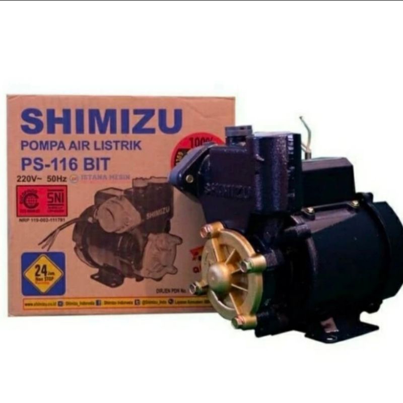 Pompa air pompa dorong pompa hisap pompa air sumur dangkal pompa air SHIMIZU PS-116BIT