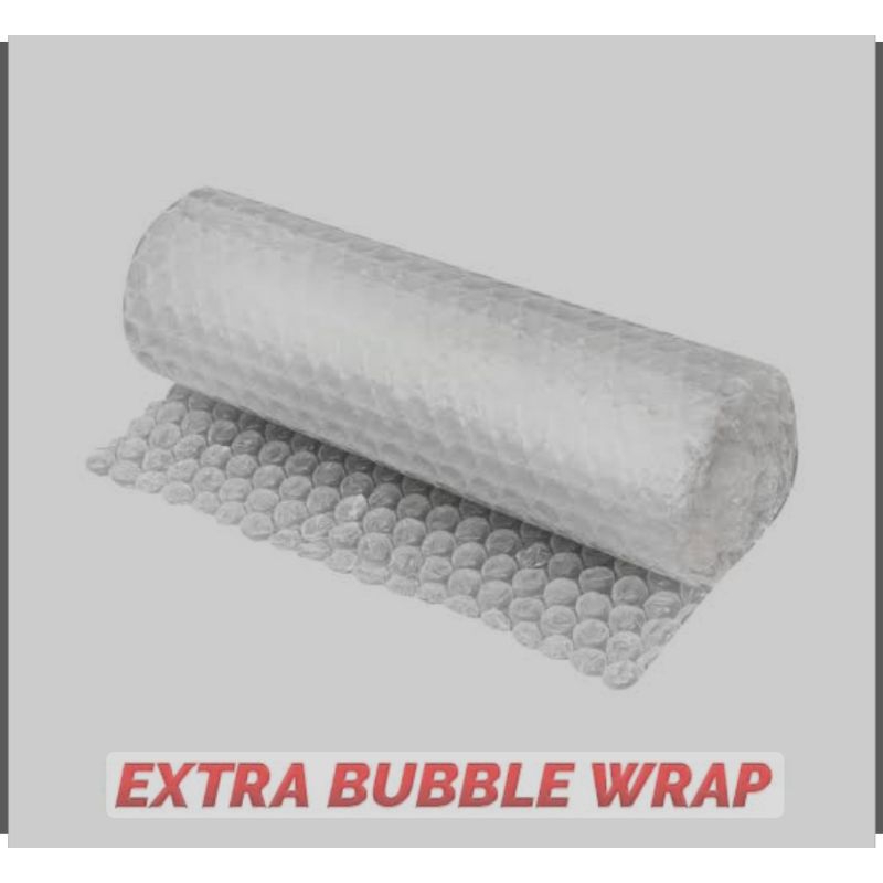 

Bubble wrap tambahan Packing