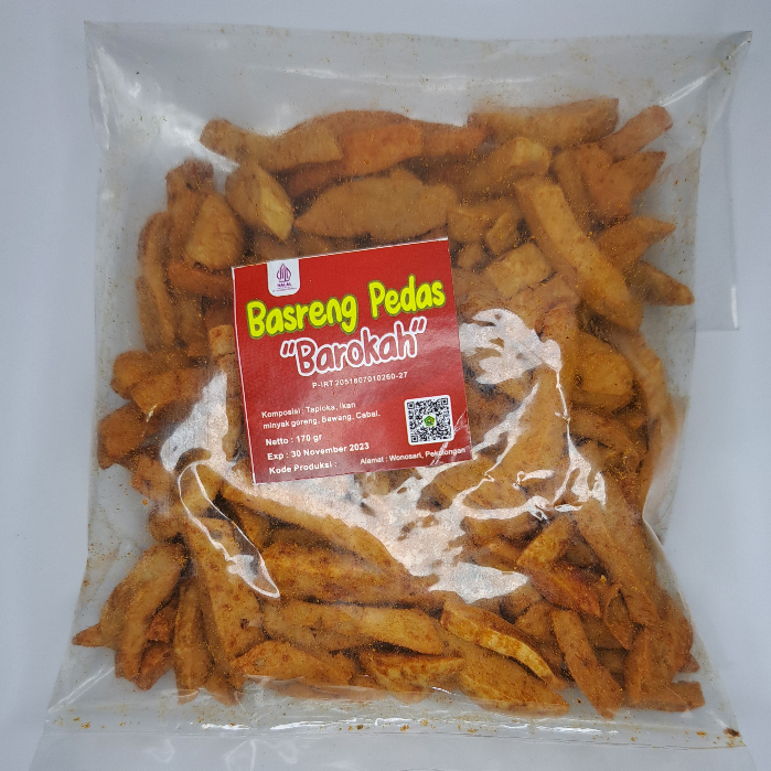 

Basreng Pedas 170 Gr